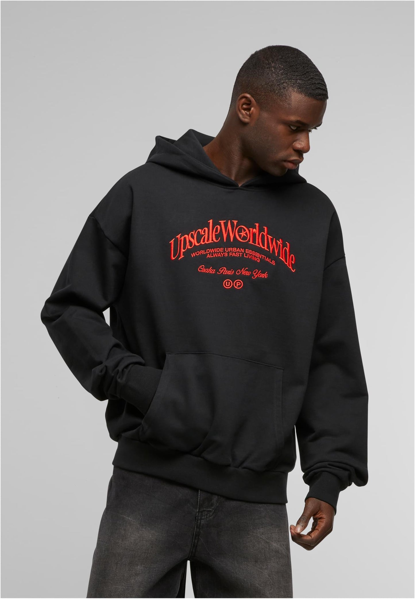 Upscale World Wide Heavy Oversize Hoody