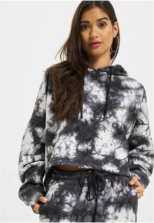 Rocawear Tie Dye Crop Hoodie